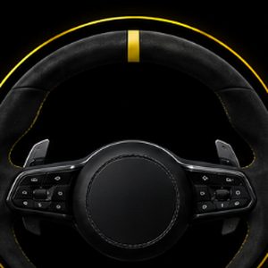 Volant carbone PORSCHE